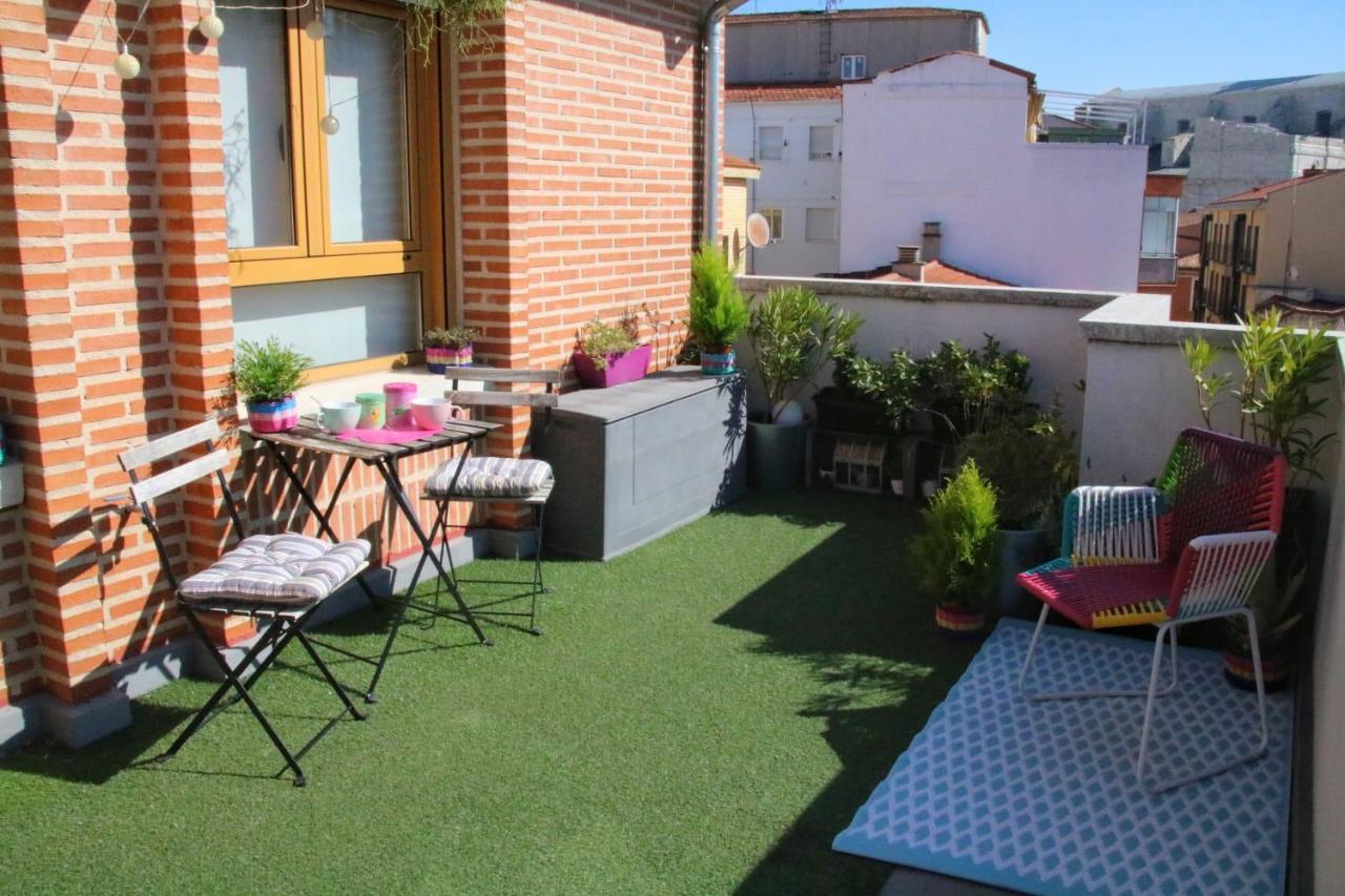El Atico De Valladolid - Centro - Terraza - Wifi Exteriör bild