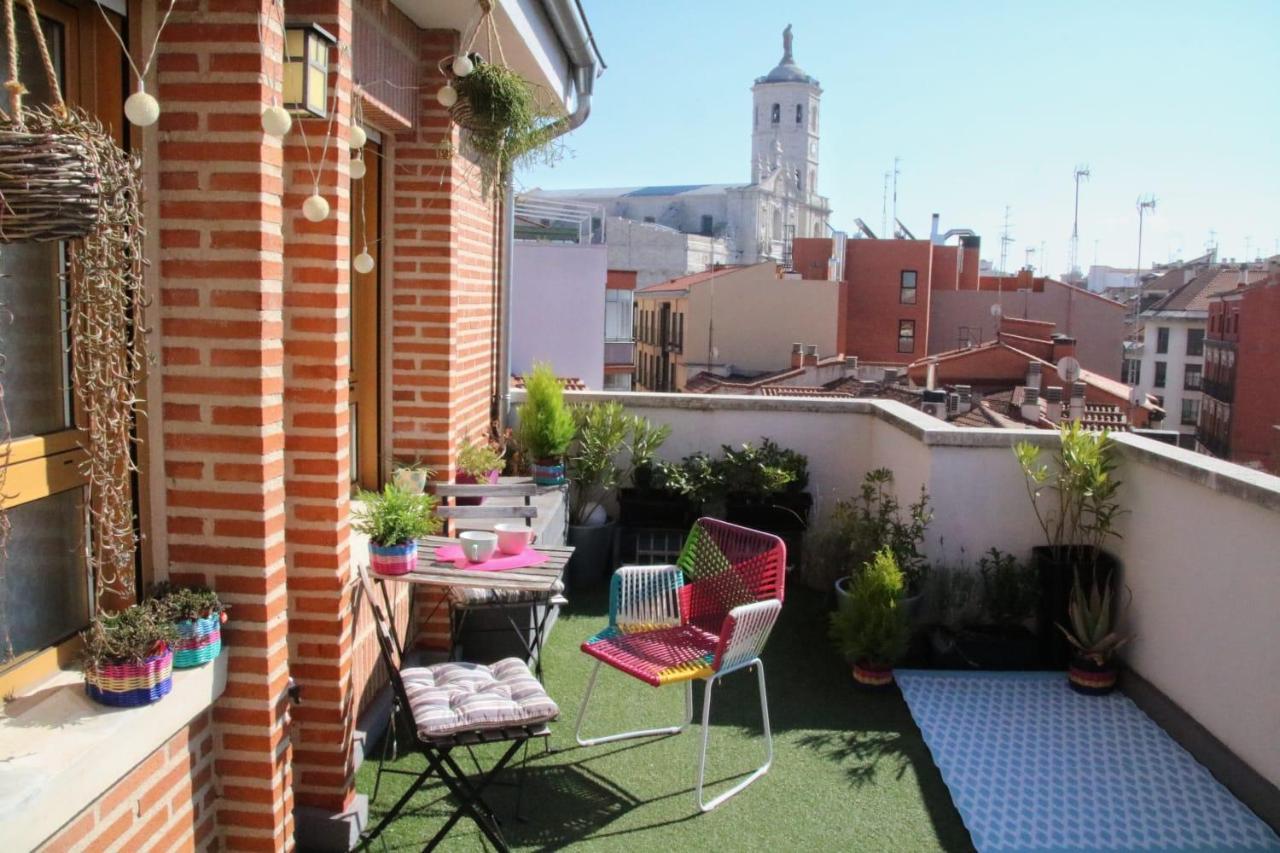 El Atico De Valladolid - Centro - Terraza - Wifi Exteriör bild