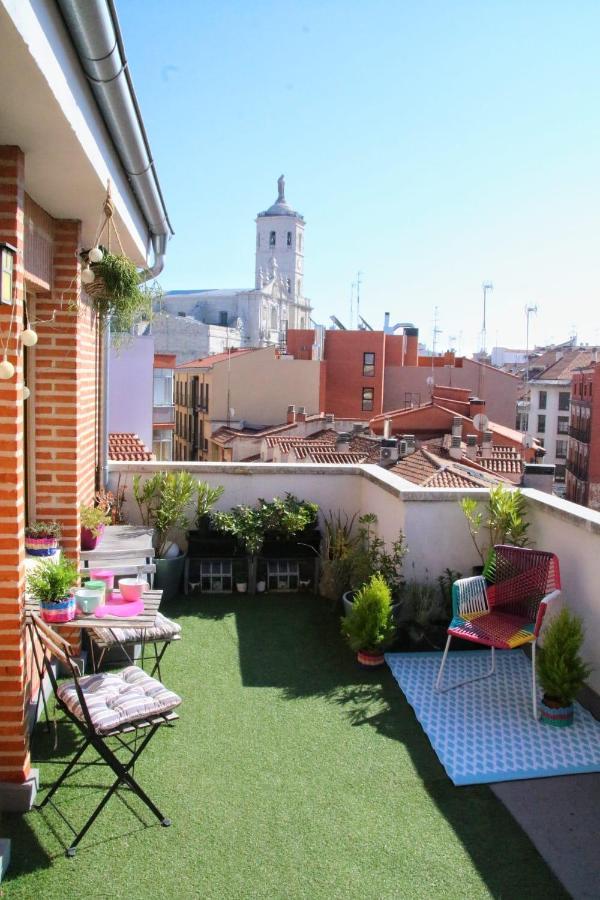 El Atico De Valladolid - Centro - Terraza - Wifi Exteriör bild